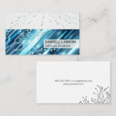 デジタルモダン技術の背景 名刺 (正面/裏面)