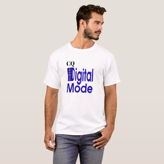 デジタルモードハムラジオTシャツ Tシャツ (正面フル)