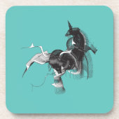 デジタルユニコーン コースター (正面)