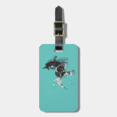 デジタルユニコーン ラゲッジタグ (正面縦)