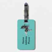 デジタルユニコーン ラゲッジタグ (裏面縦)