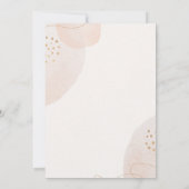 デジタルユニーク先生退職パーティーテンプレート 招待状 (裏面)