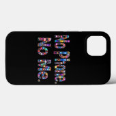 デジタルライフ 携帯なし私なし ケース Case-Mate iPhoneケース (裏面 (横))