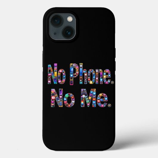 デジタルライフ 携帯なし私なし ケース Case-Mate iPhoneケース (裏面)