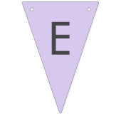 デジタルラベンダーバンティングフラグ バンティングフラッグ (第2の旗)