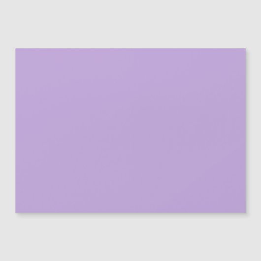 デジタルラベンダー磁気カード5x7ビジネス (正面)