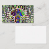 デジタルレインボーキノコ – ADD WORDS 名刺 (正面/裏面)