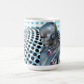デジタルレルムの守護者 コーヒーマグカップ (中央)
