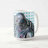 デジタルレルムの守護者 コーヒーマグカップ (正面右)