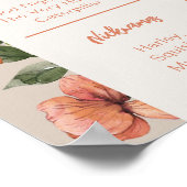 デジタルワイルドフラワー1年目のポスター ポスター (角)