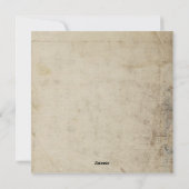 デジタルヴィンテージ紙のバックアップ シーズンカード (裏面)