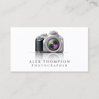 デジタル一眼レフカメラ プロの写真家 名刺