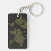 デジタル世界地図 キーホルダー (裏面)