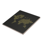 デジタル世界地図 タイル (側面)