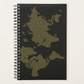 デジタル世界地図 プランナー手帳 (正面)