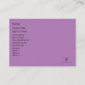 デジタル保存が不可欠！ 名刺 (裏面)