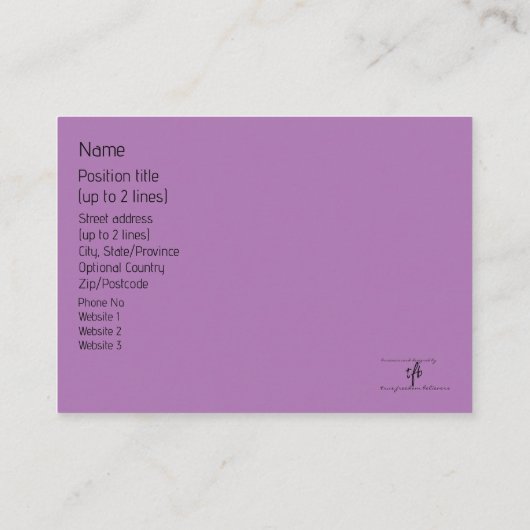 デジタル保存が不可欠！ 名刺 (裏面)