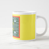 デジタル先住民ジャンボマグ ジャンボコーヒーマグカップ (右)