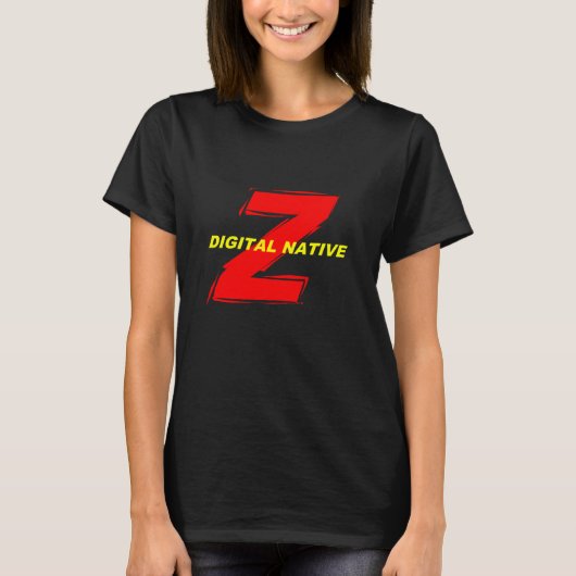 デジタル先住民Tシャツ Tシャツ (正面)