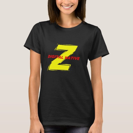 デジタル先住民Tシャツ Tシャツ (正面)