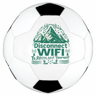 デジタル再接続の自然 サッカーボール