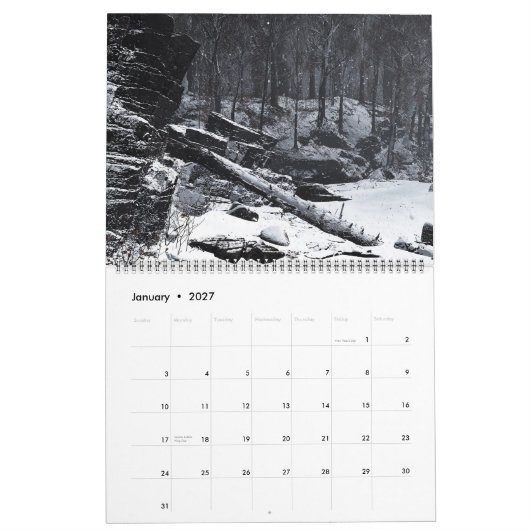 デジタル冒涜2025年壁カレンダー カレンダー (1月 2027)