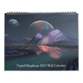デジタル冒涜2025年壁カレンダー カレンダー (カバー)
