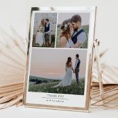 [デジタル利用可能]写真結婚のサンキューカード カード