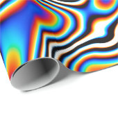 デジタル効果鮮やか抽象芸術背景コロ ラッピングペーパー (ロールコーナー)