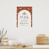 デジタル南西ベビーシャワー歓迎ポスター ポスター (キッチン)