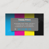 デジタル印刷サービス |プロフェッショナル 名刺 (裏面)