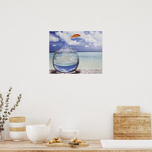 デジタル合成 ポスター (キッチン)