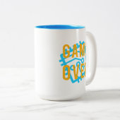 デジタル回路を介したゲーム ツートーンマグカップ (正面右)