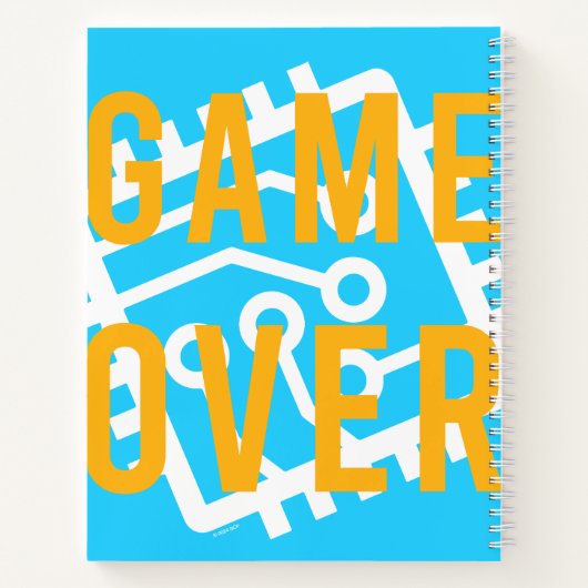 デジタル回路を介したゲーム ノートブック (裏面)