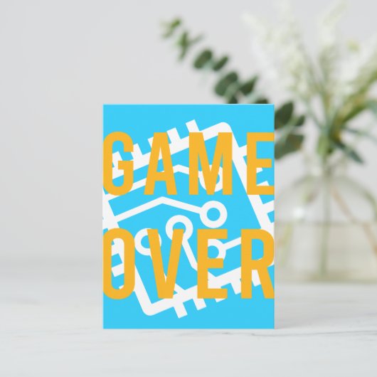 デジタル回路を介したゲーム ポストカード (スタンド正面)