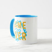 デジタル回路を介したゲーム マグカップ (正面左)