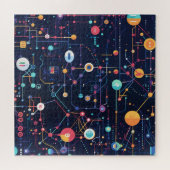 デジタル変換パズル ジグソーパズル (横)