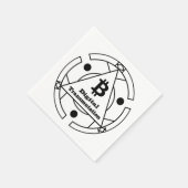 デジタル変換錬金術 スタンダードカクテルナプキン (角)