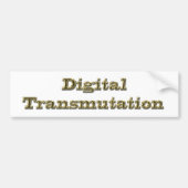 デジタル変換 バンパーステッカー (正面)