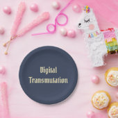 デジタル変換 ペーパープレート (パーティー)