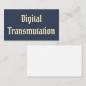 デジタル変換 名刺 (正面/裏面)