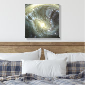 デジタル変更銀河系 キャンバスプリント (インサイチュ (寝室))