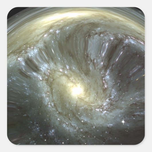 デジタル変更銀河系 スクエアシール (正面)