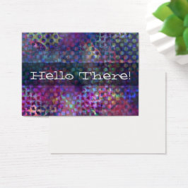 デジタル多彩の抽象的な芸術の小さいノート