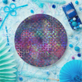 デジタル多彩の抽象的な芸術 ペーパープレート (パーティー)