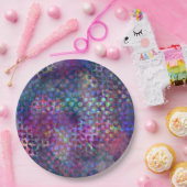 デジタル多彩の抽象的な芸術 ペーパープレート (パーティー)