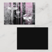 デジタル女の子 名刺 (正面/裏面)