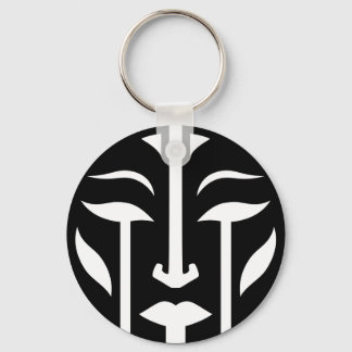 デジタル女性 キーホルダー