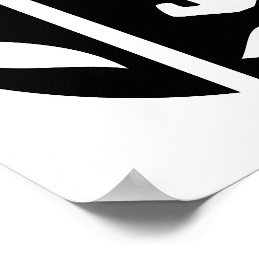 デジタル女性 ポスター (角)