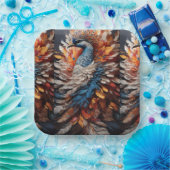 デジタル孔雀ルネッサンス ペーパープレート (パーティー)